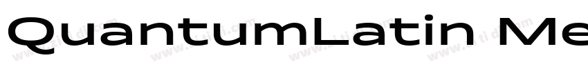 QuantumLatin Medium字体转换